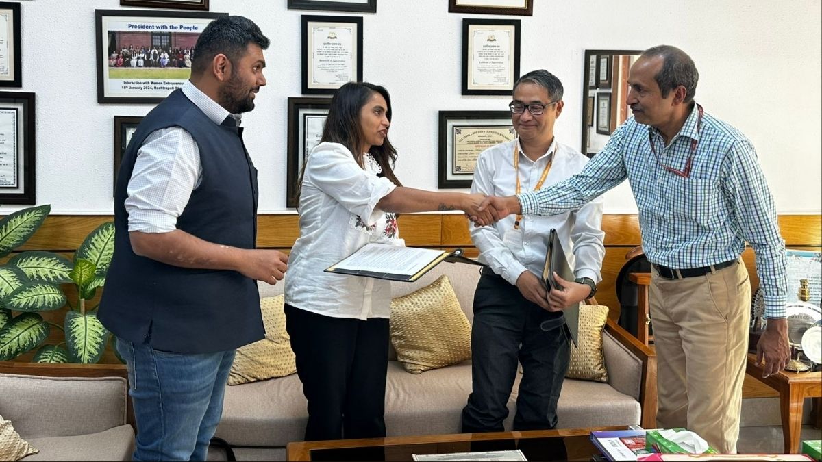 From the MoU signing of Repos Energy with DPIIT | Startup India