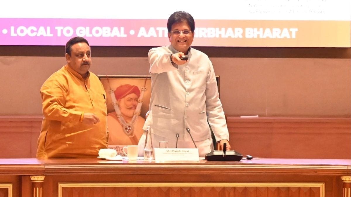 Union Minister Piyush Goyal launches Bharatiya Vyapar Mahotsav website | PIB/X