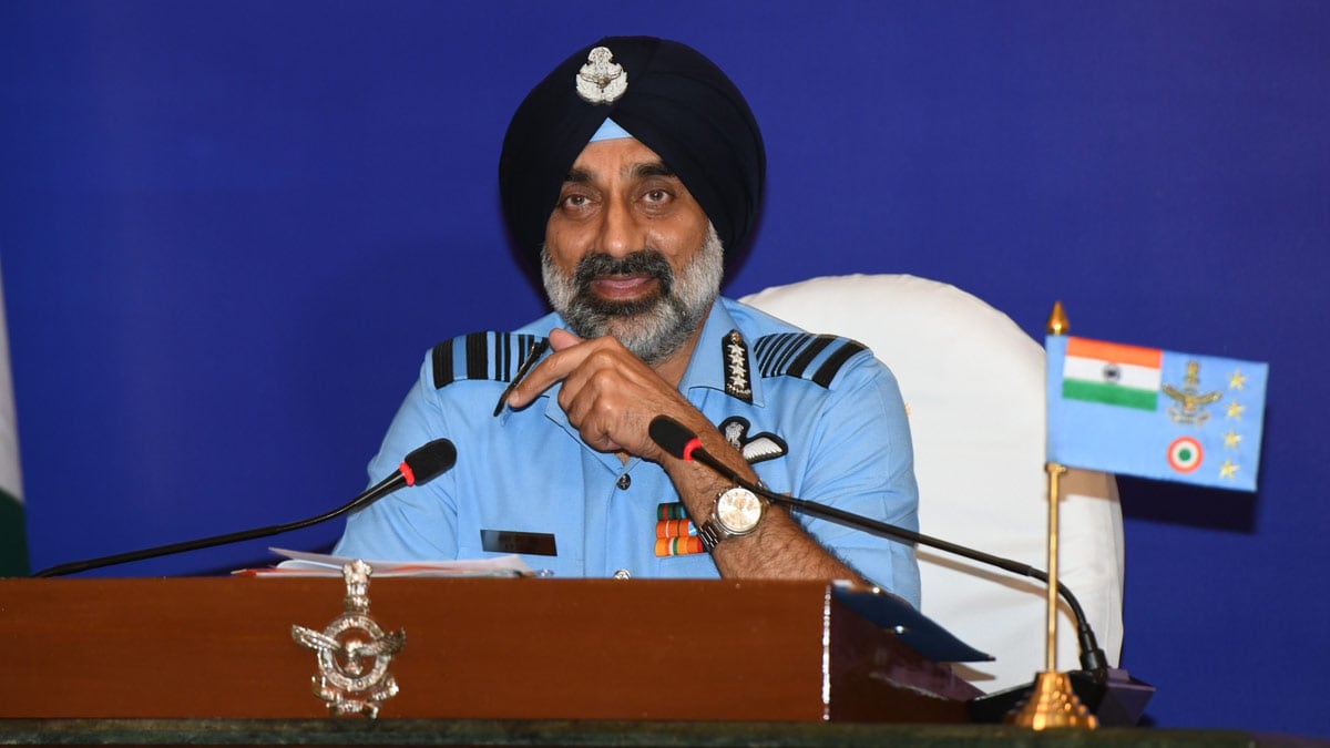 IAF chief Air Chief Marshal A.P. Singh | Sanjay Ahlawat 