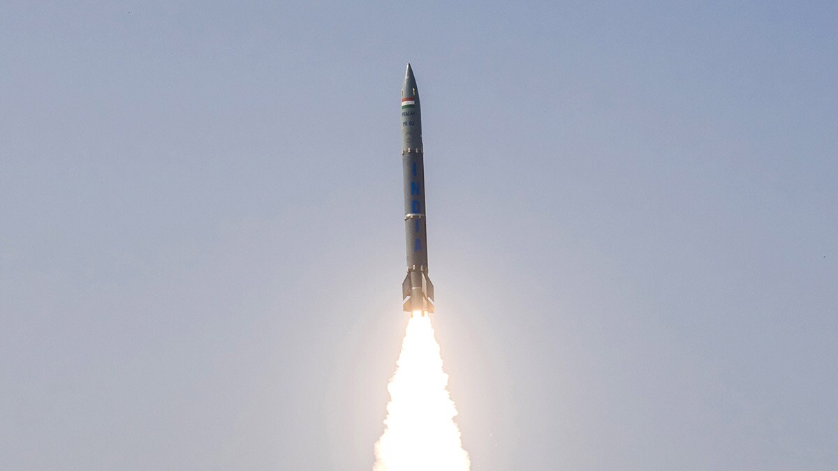 pralay-missile