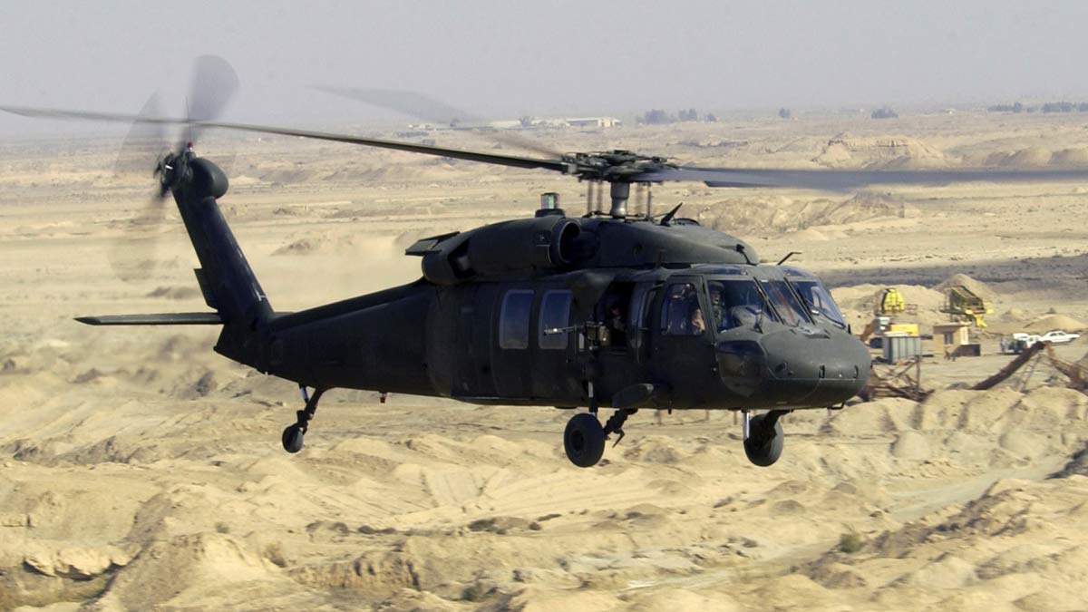 What is a US Army Sikorsky UH-60 Black Hawk helicopter, which collided ...