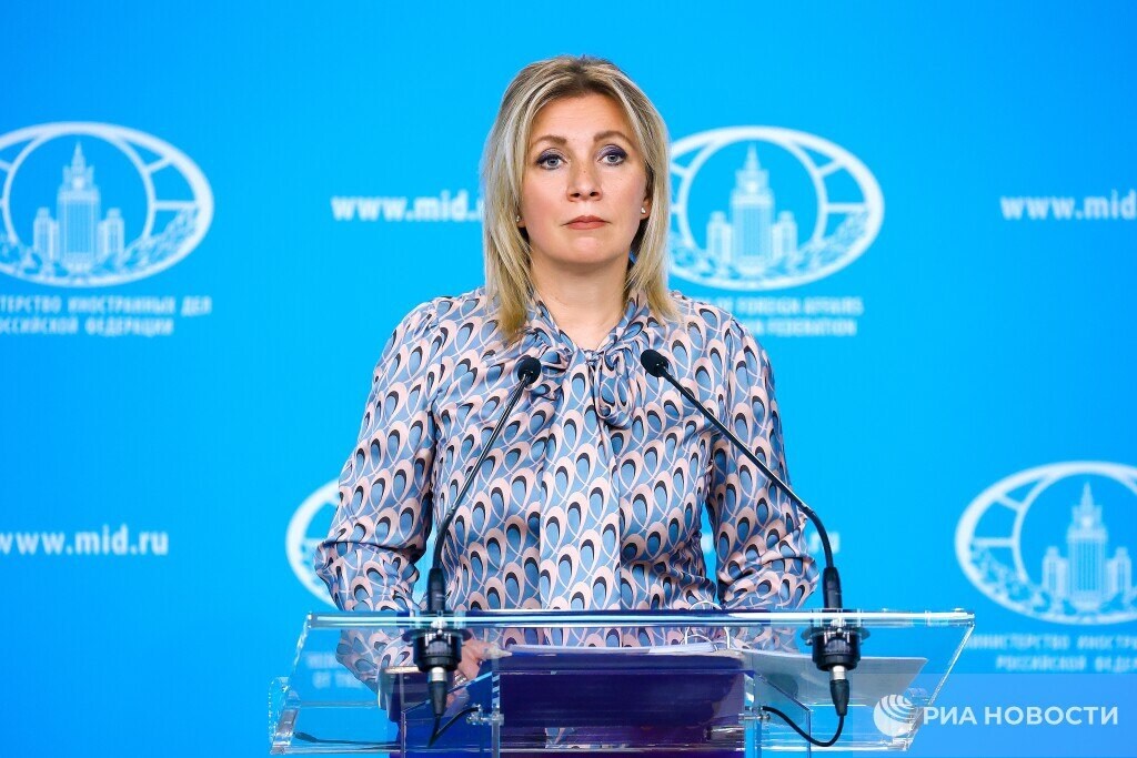Russian Foreign Ministry spokeswoman Maria Zakharova
