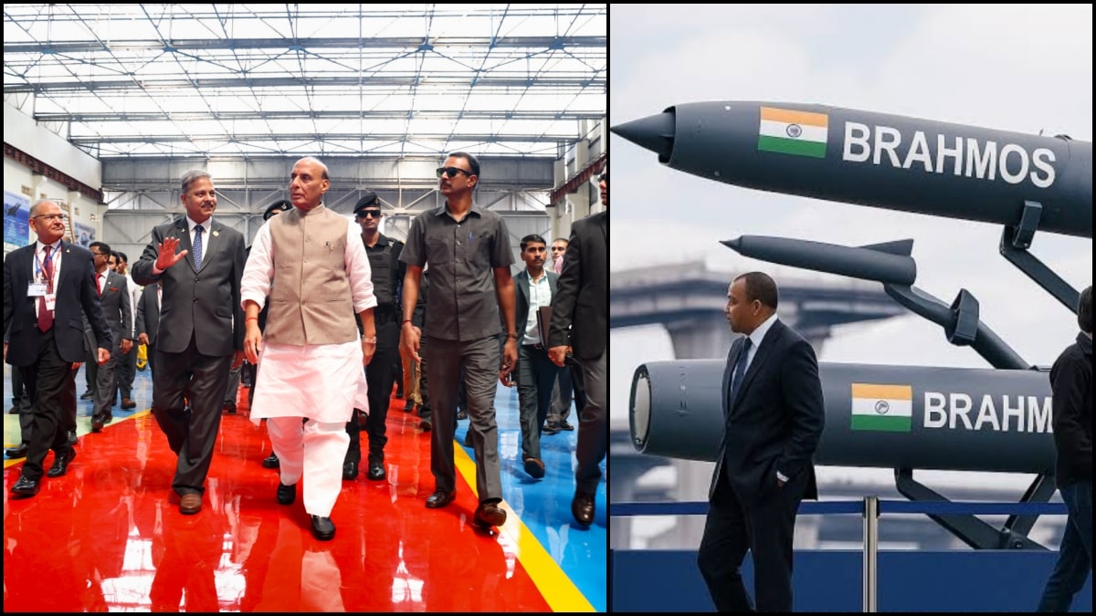 Defence Minister Rajnath Singh on Saturday said every inch of Pakistan's territory lies within range of BrahMos missiles