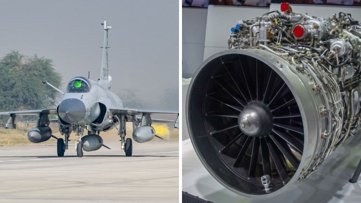 JF-17 Thunder Block III fighter jets. (Right) RD-93MA engines | X 