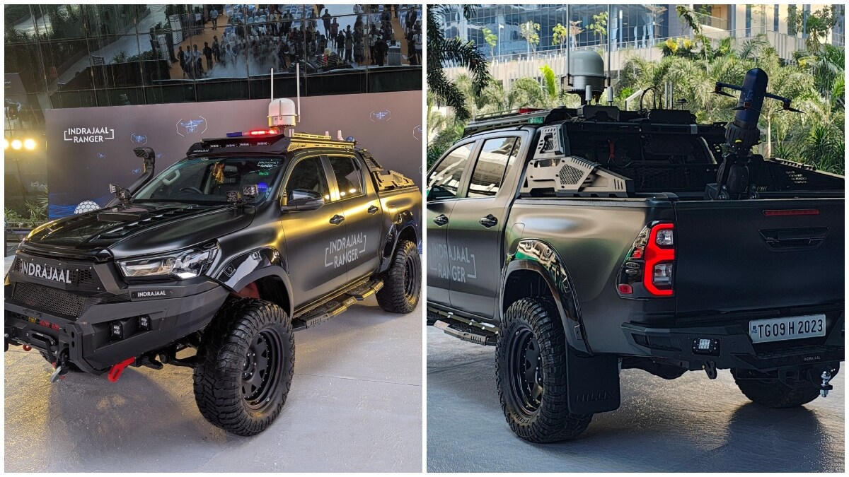 India’s first Anti-Drone Patrol Vehicle 'Indrajaal Ranger' | X
