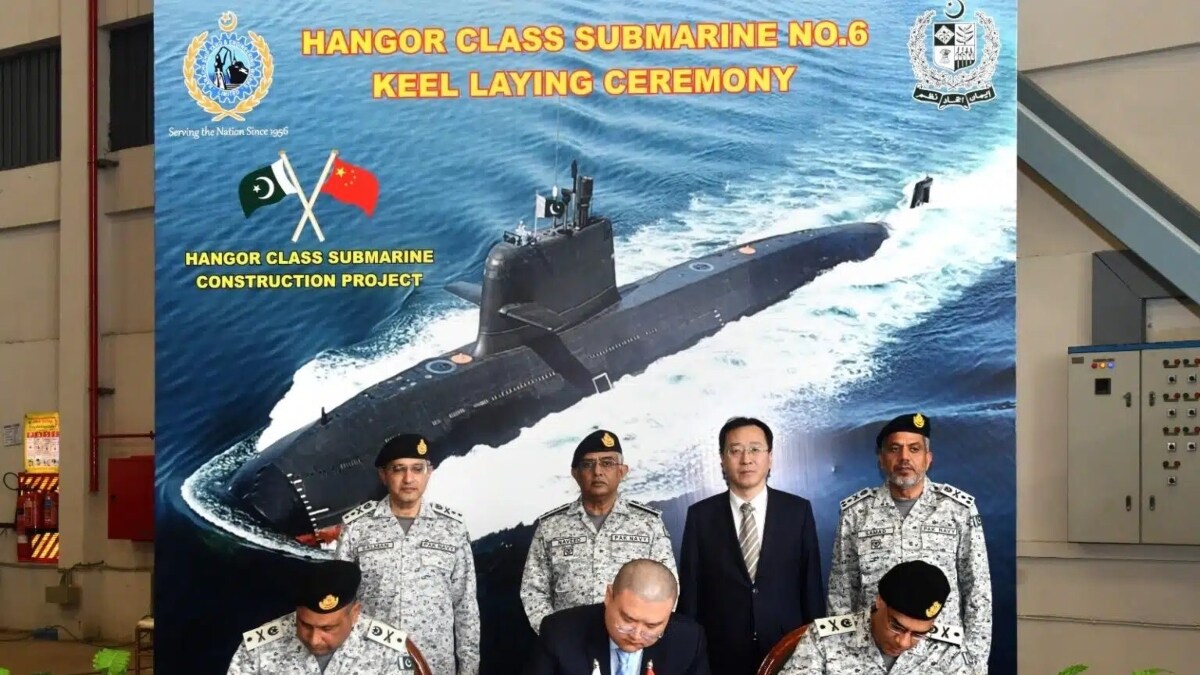 The Pakistan Navy is set to get eight Hangor-class submarines from China | X