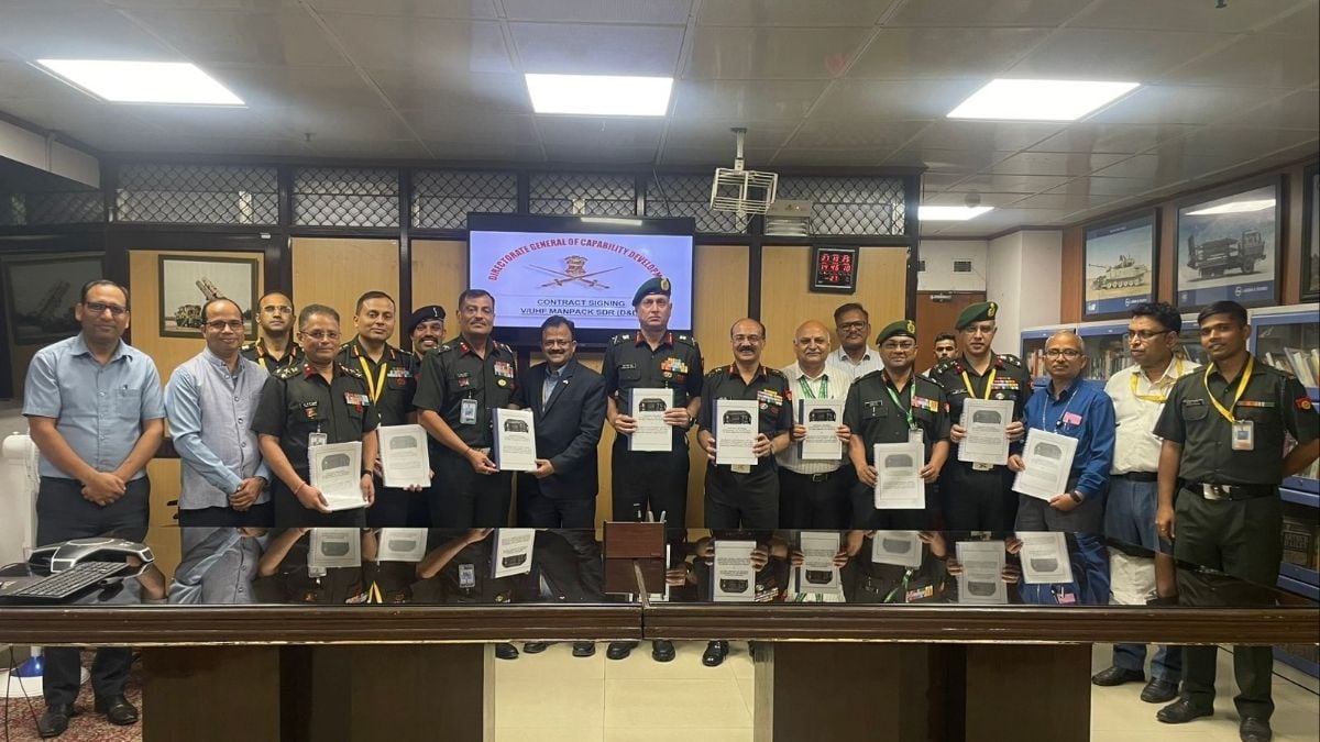 Indian Army signs contract for the procurement of indigenously designed and manufactured Software Defined Radios | AGP PI - Indian Army/X