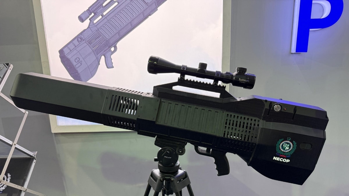 Pakistan has locally developed a drone jamming gun | X