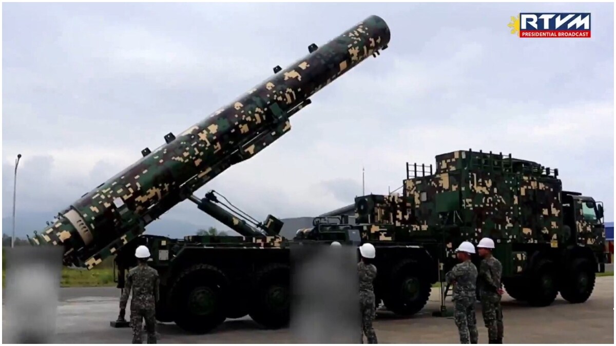 The Philippine Marine Corps has revealed its first BrahMos missile battery | X
