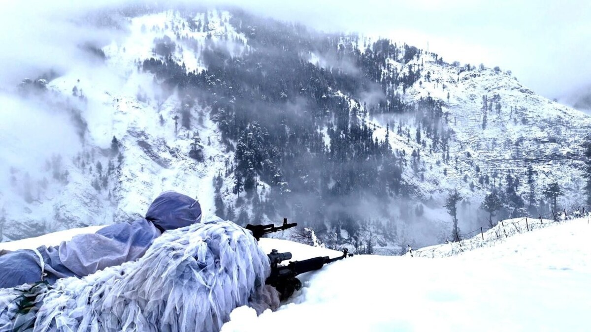Image of Indian Army snipers in the Himalayas used for representation | X