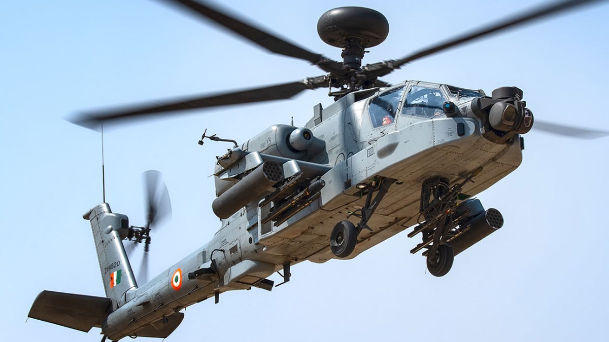 Apache AH-64E attack helicopter of the IAF (Representational image)