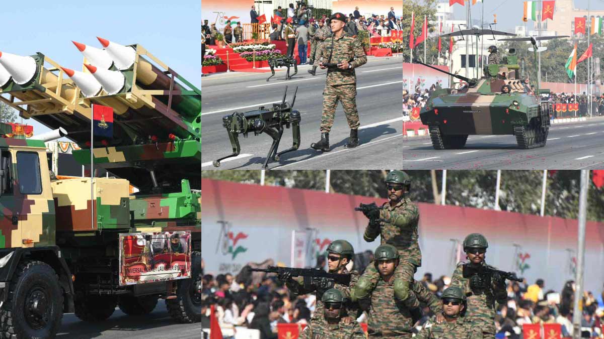 Indian Army’s indigenous weapons capabilities were on full display at the 78th Army Day parade | Sanjay Ahlawat 
