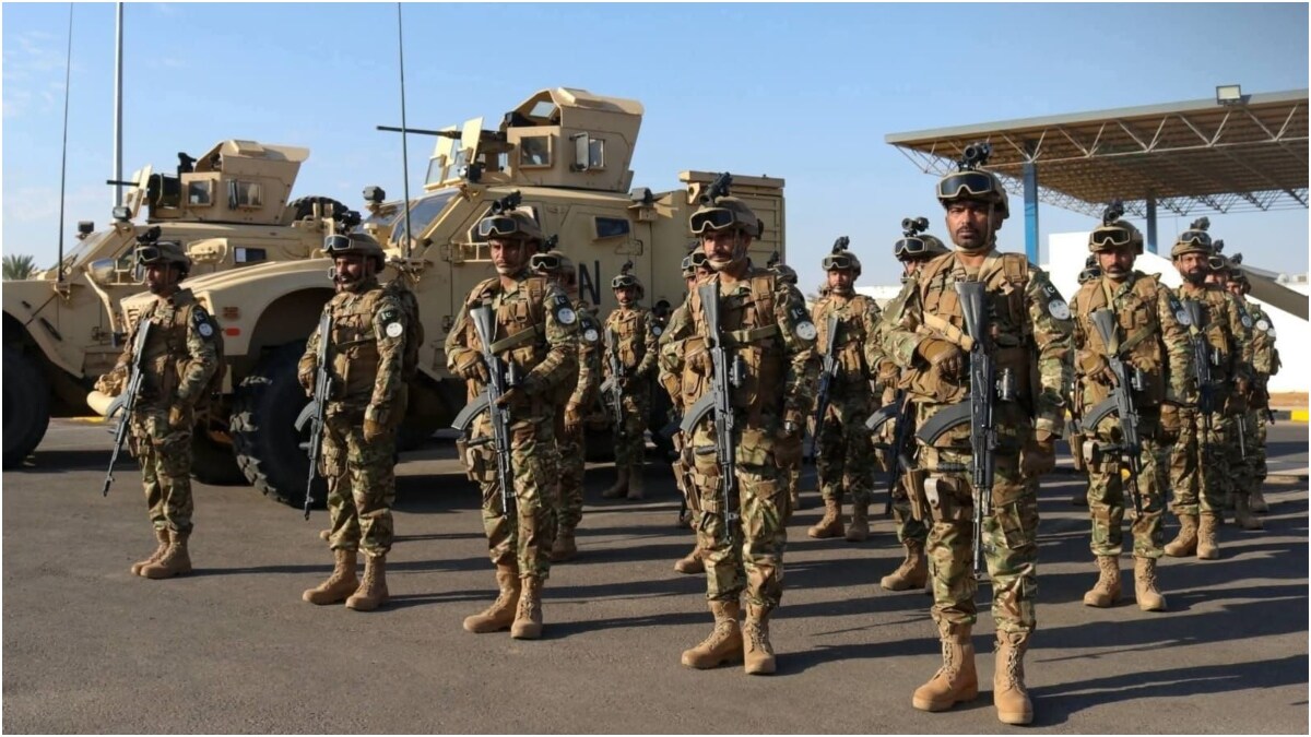 Image of Pakistan Army personnel in Saudi Arabia used for representation | X
