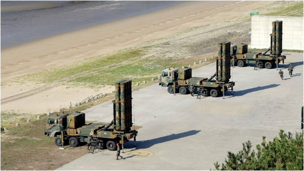 Upgraded Cheongung-II Air Defense System of the South Korea | X
