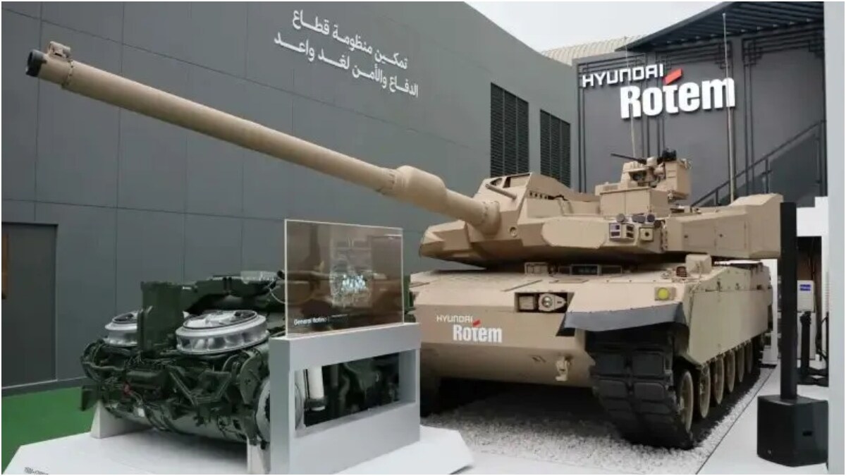 Hyundai Rotem's K2ME tank variant

