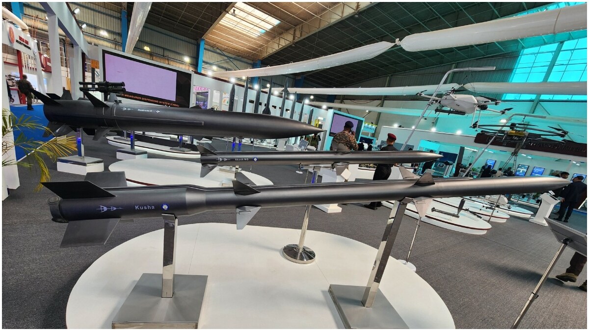 'Project Kusha' projectiles on display | X