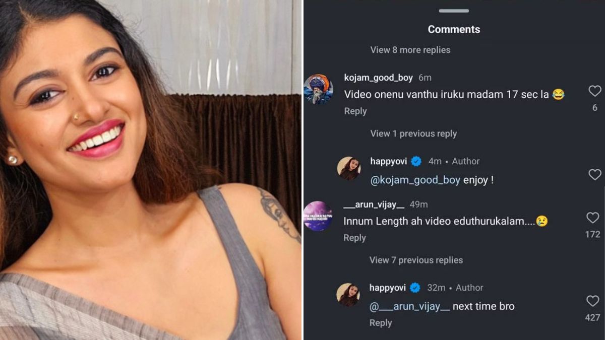 Oviya video viral video