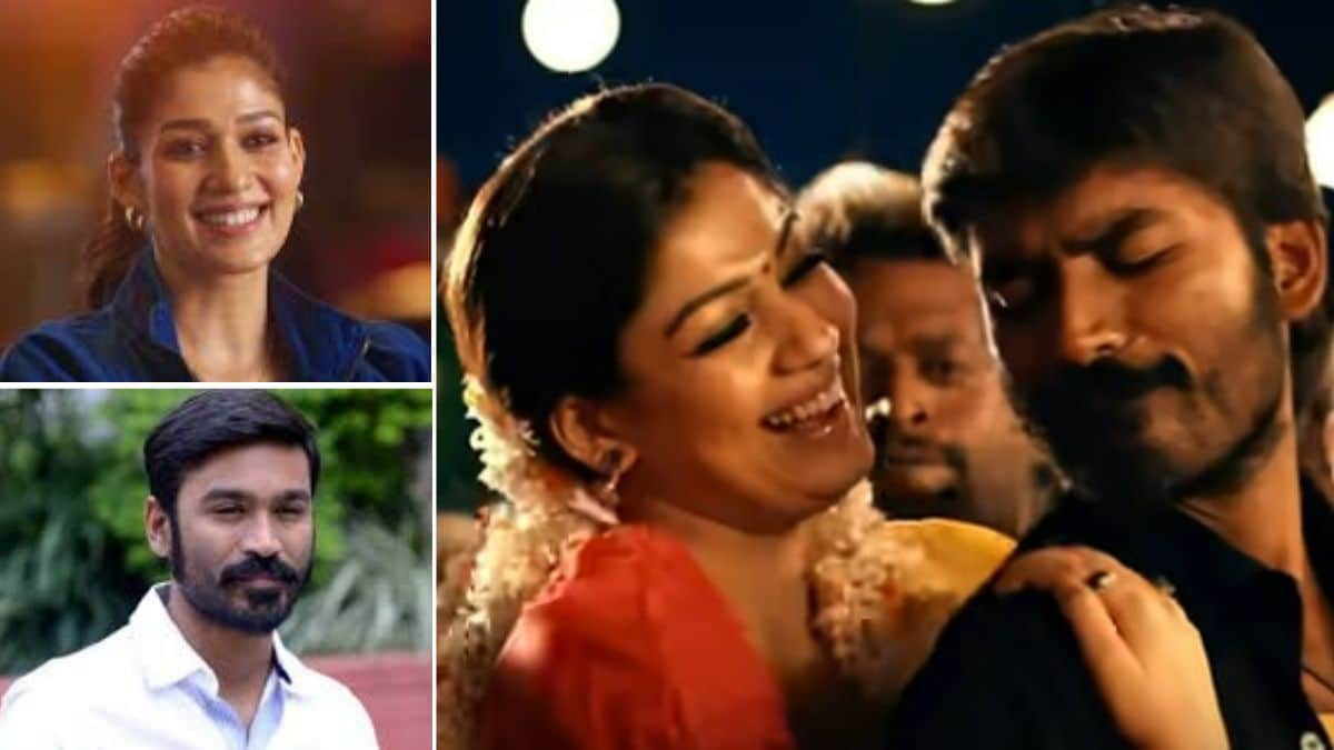 Nayanthara and Dhanush in 'Local Boys' song in 'Ethir Neechal' | SonyMusicSouthVEVO/YouTube