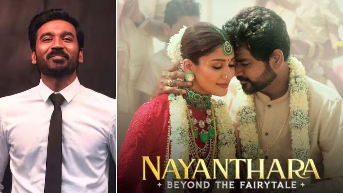 Dhanush and Nayanthara