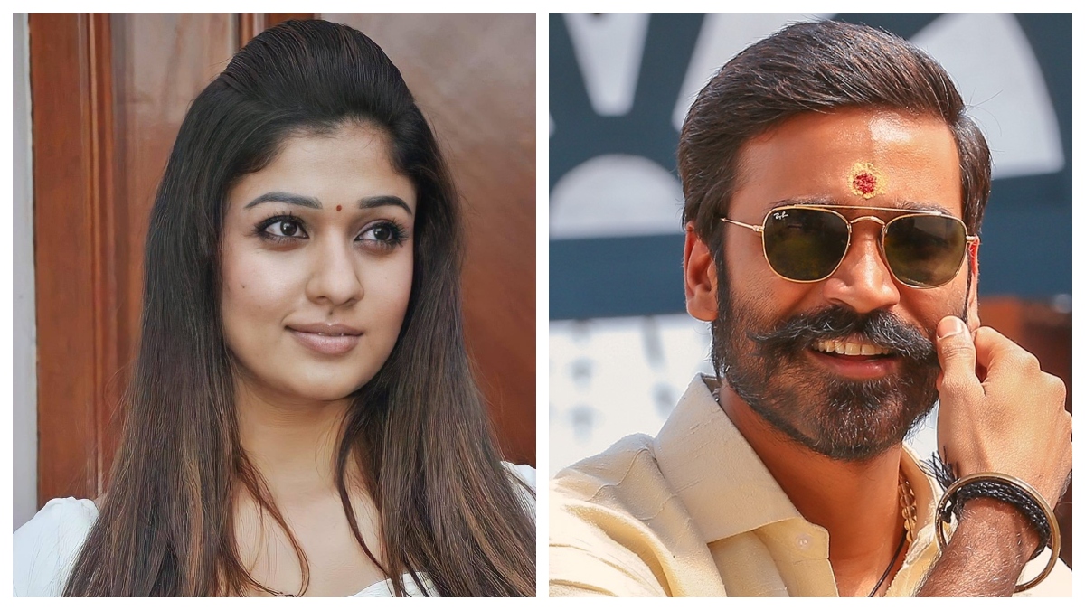 nayanthara and Dhanush