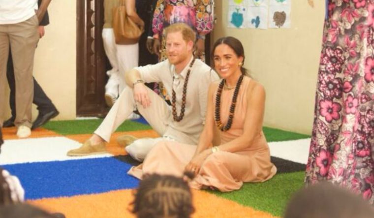 Meghan Markle and Prince Harry in Abuja | Archwell Foundation