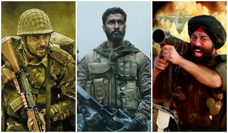 From left: 'Shershaah', 'Uri: The Surgical Strike' abd 'Border'