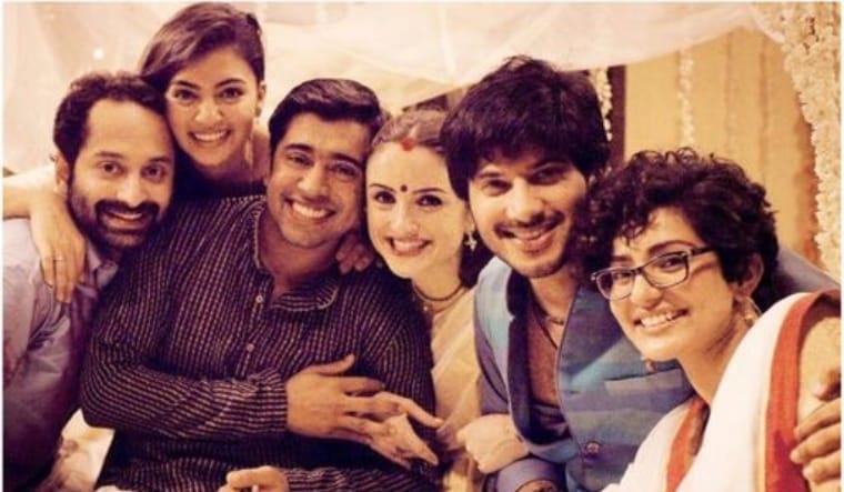The ensemble cast of 'Bangalore Days' include Dulquer Salmaan, Fahadh Faasil and Nivin Pauly alongside Nazriya Nazim and Parvathy Thiruvothu | Twitter