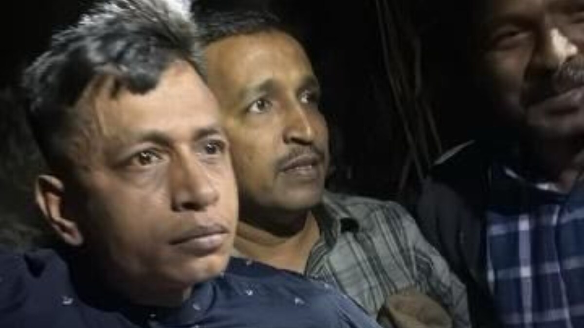 The accused in Saif Ali Khan attack case, Muhammed Aliyan aka Vijay Das (right) with Mumbai Police  | ANI 