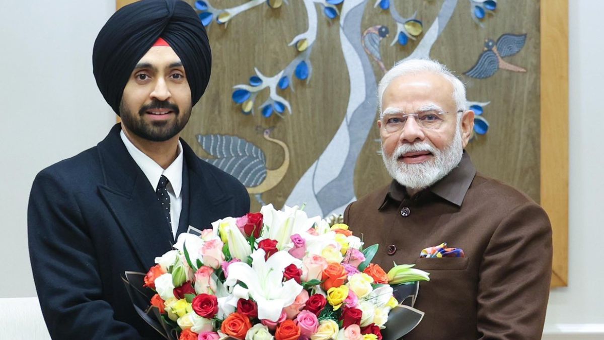 Diljit Dosanjh meets PM Narendra Modi