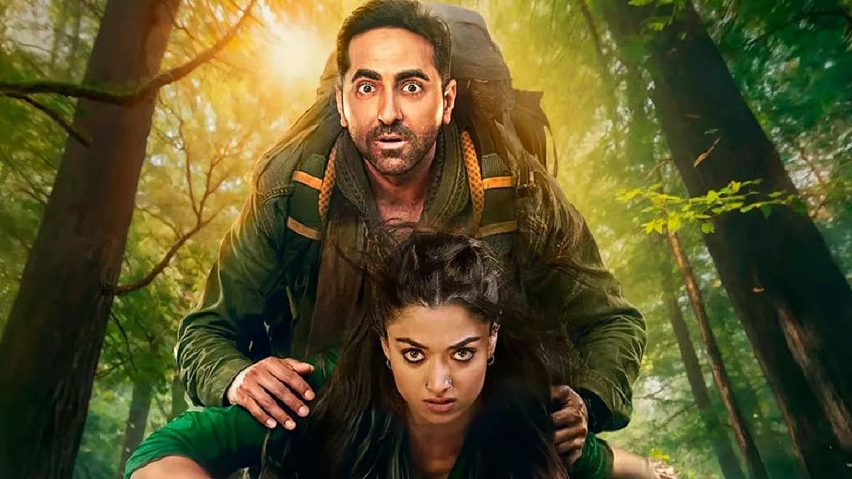 Ayushmann Khurrana and Rashmika Mandana in 'Thamma'