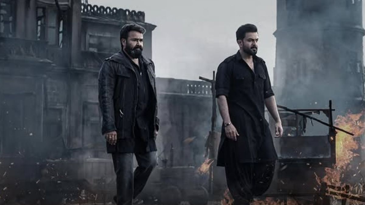 Mohanlal and Prithviraj Sukumaran Empuraan