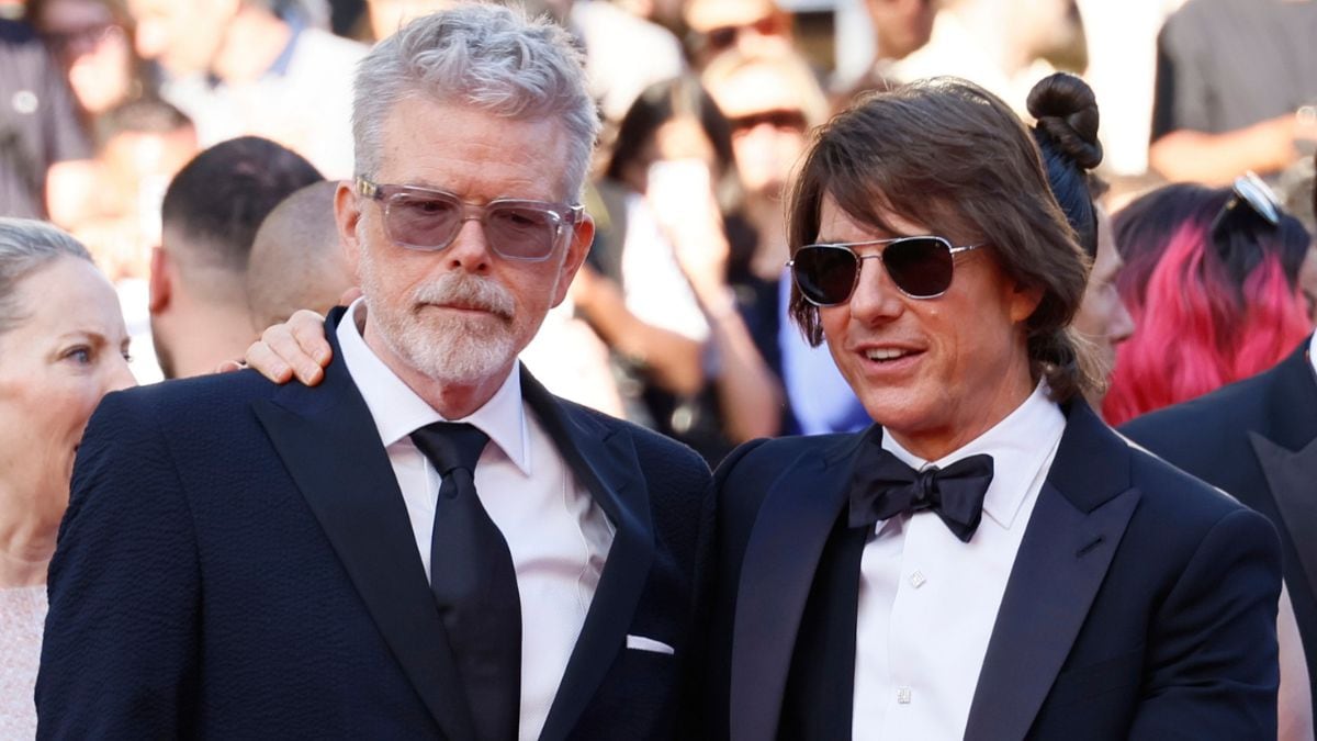 Christopher McQuarrie with Tom Cruise at the Cannes 2025 premiere of 'Mission: Impossible: The Final Reckoning' | AP