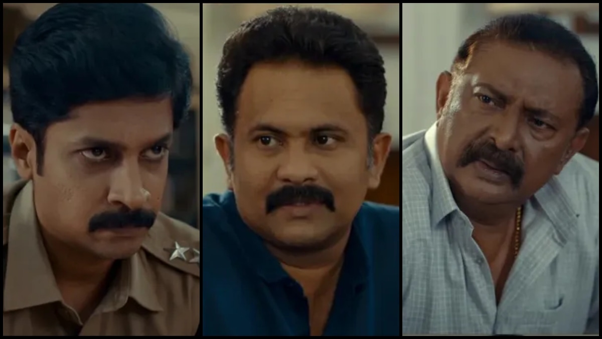 Arjun Radhakrishnan, Aju Varghese, and Lal in Season 2 of 'Kerala Crime Files'