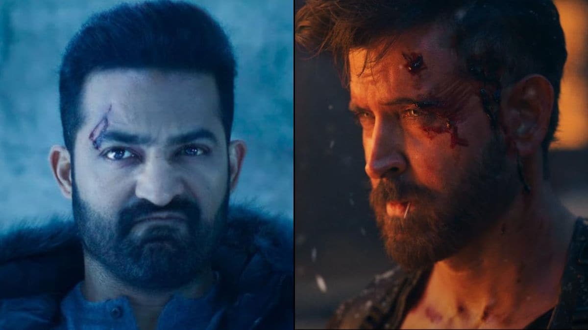 N.T. Rama Rao Jr (NTR Jr) and Hrithik Roshan in 'War 2' | Production stills