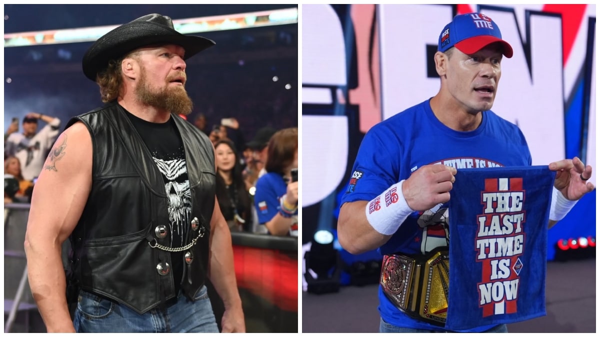 Brock Lesner and John Cena | X