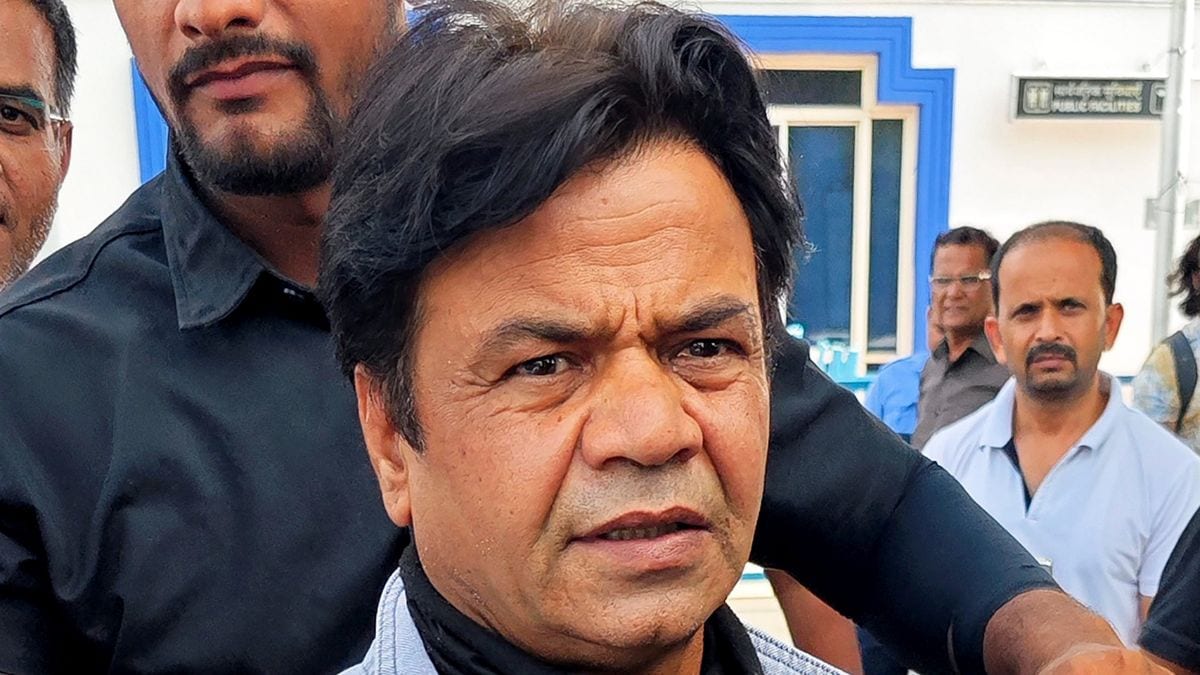 Rajpal Yadav is seen at the Jodhpur Airport in this July 15, 2024 file image | PTI