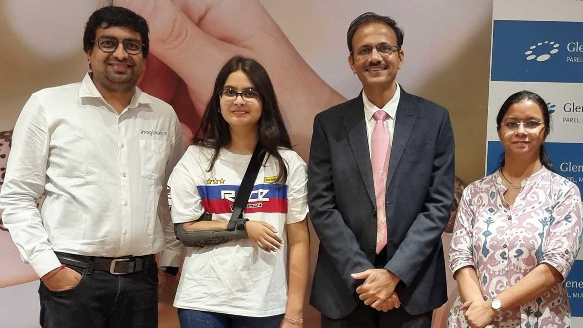Sagar Parekh, Business Head, Imaginarium Life; Anamta Ahmad; Dr Nilesh Satbhai, Gleneagles Hospitals; and Deepali of Move Better