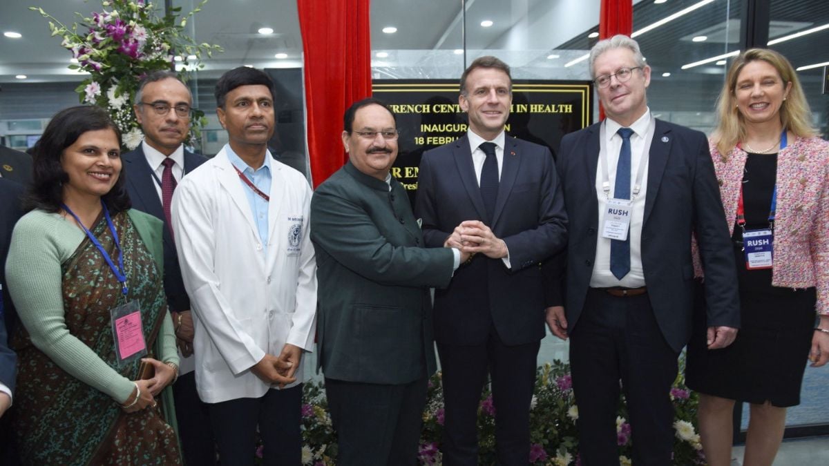 India, France launch joint AI centre at AIIMS Delhi (Photo Credit: X/@MoHFW_INDIA) 