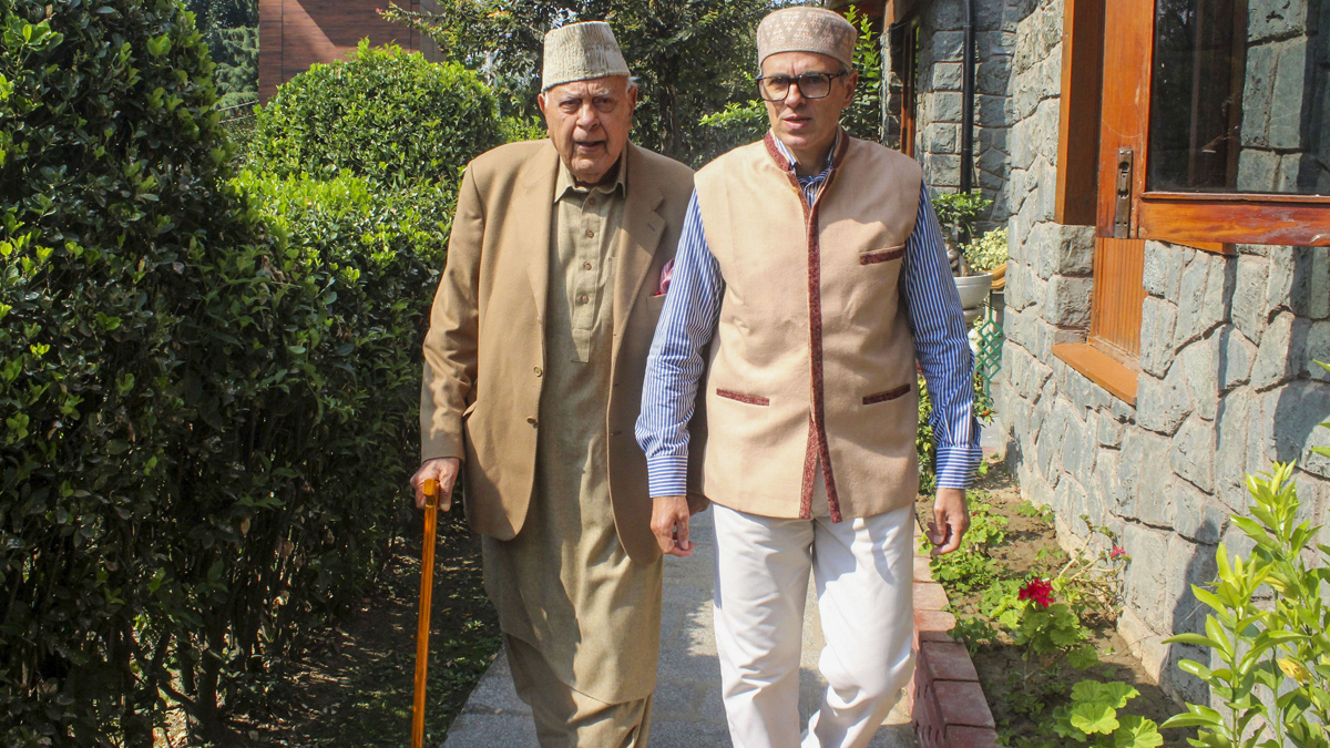 Farooq Abdullah and Omar Abdullah