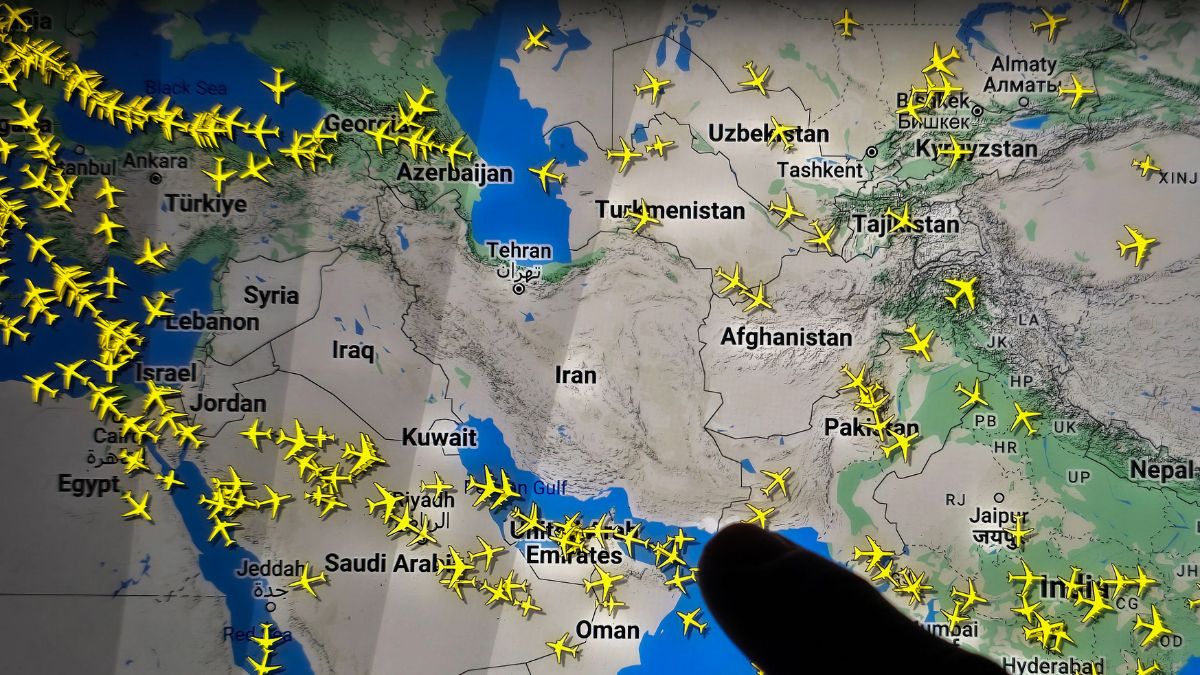 Iran suspended all flights until further notice, the aviation authority announced, after Israel announced it was conducting strikes in the country | AFP