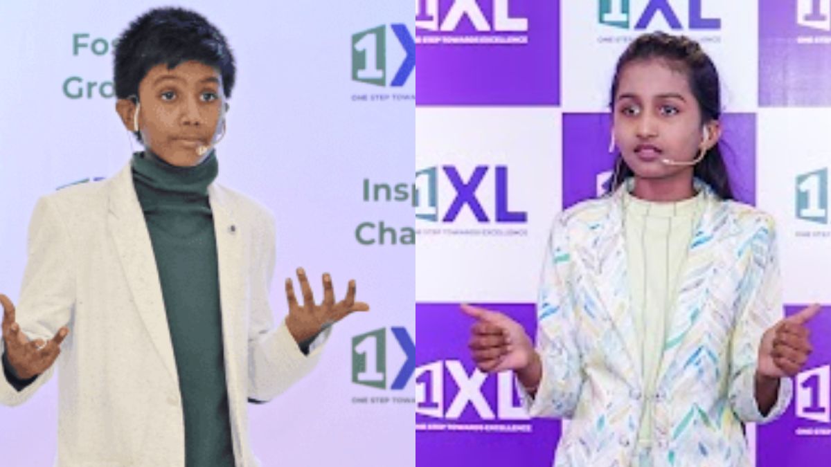 Dubai-based siblings Jainam and Jivika Jain | "jiohotstar.com"