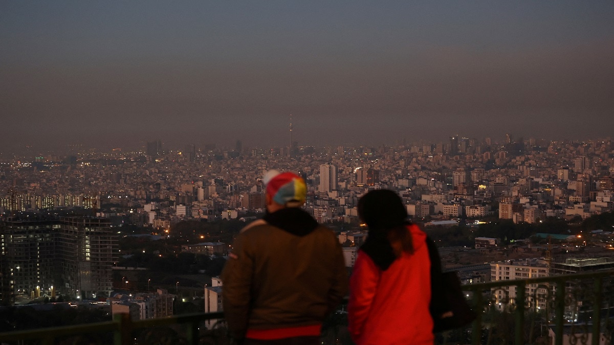 A general view of Tehran after several explosions were heard | Reuters