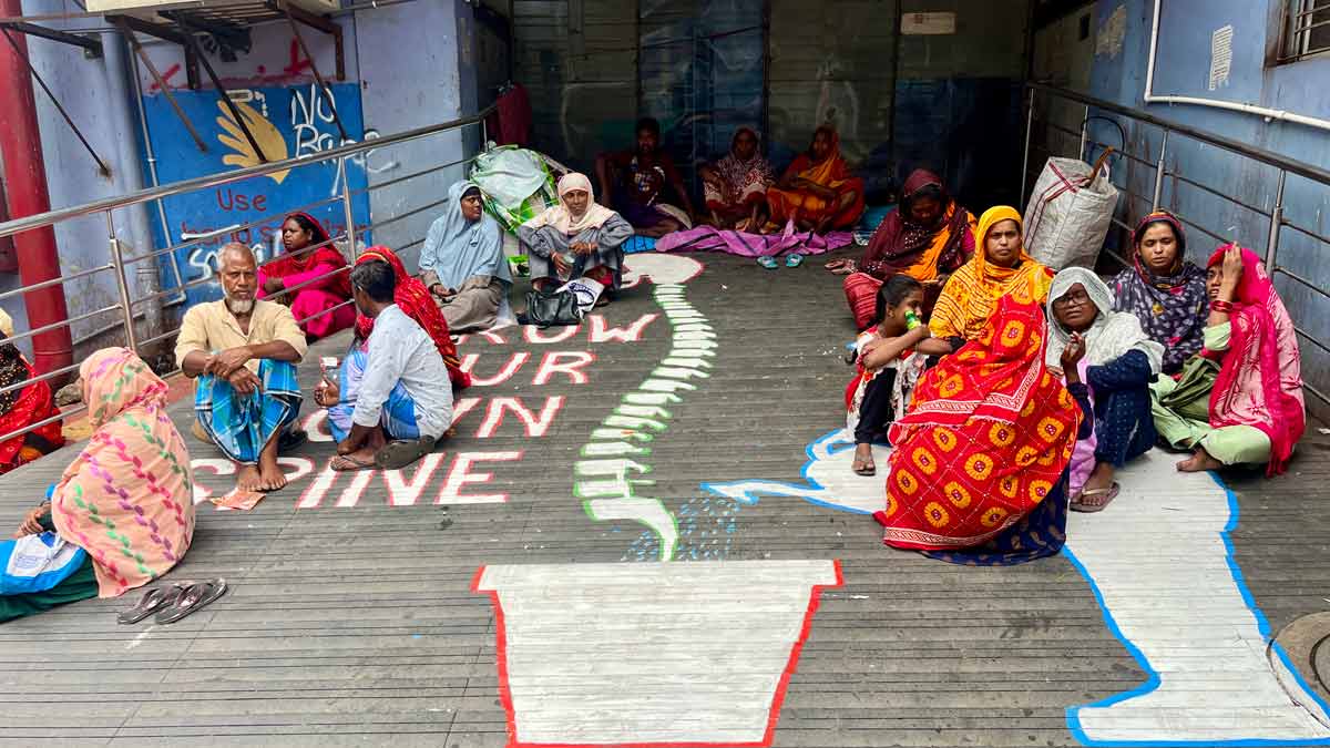 Patients at the RG Kar medical college hospital amid junior doctors' strike | Salil Bera