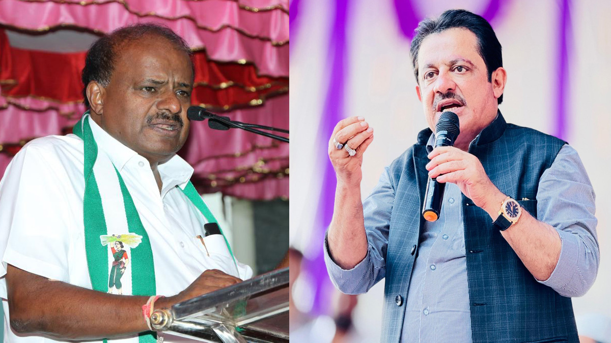 Kumaraswamy and Zameer Ahmed Khan