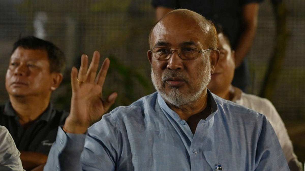 Chief Minister Biren Singh | PTI