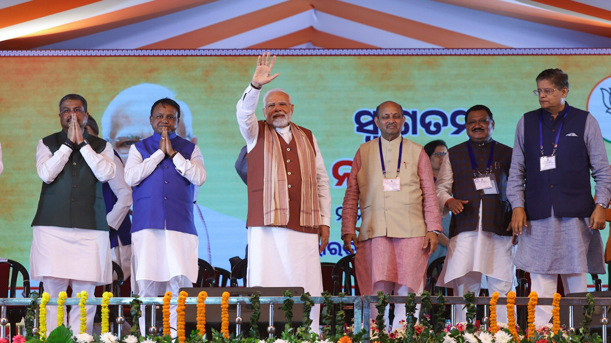 PM Modi in Odisha