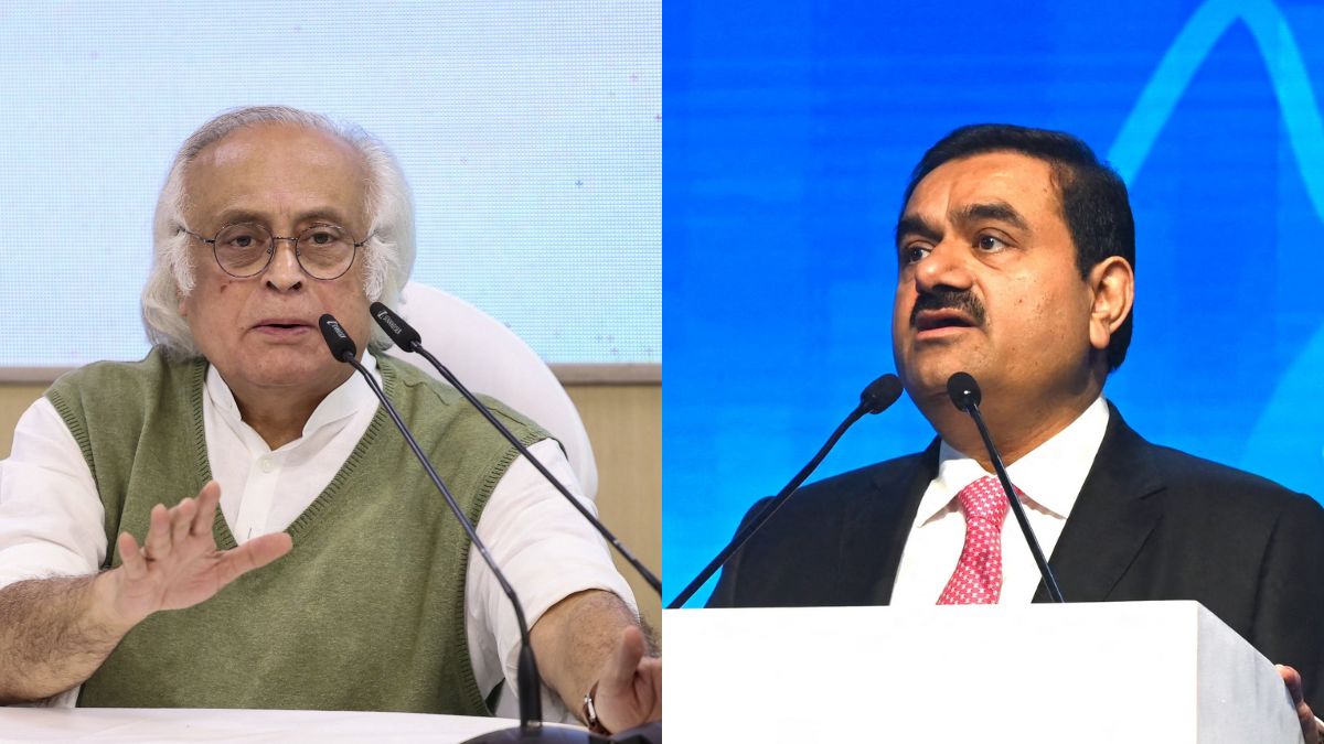 Jairam Ramesh vs Gautam Adani