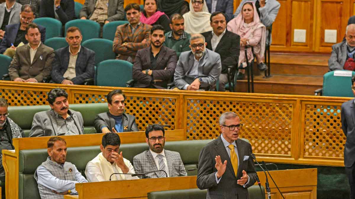Jammu and Kashmir Chief Minister Omar Abdullah