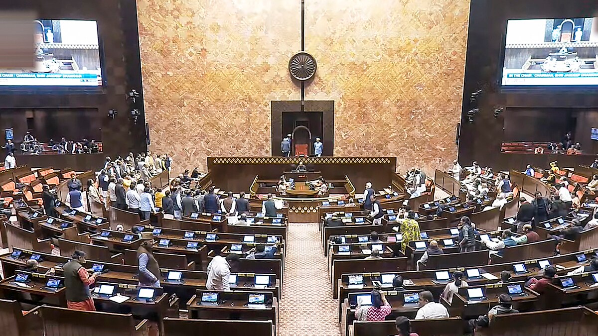 **EDS: VIDEO GRAB VIA SANSAD TV** New Delhi: View of the Rajya Sabha during the Winter session of Parliament, in New Delhi, Thursday, Dec. 12, 2024. (PTI Photo)     (PTI12_12_2024_000057A)