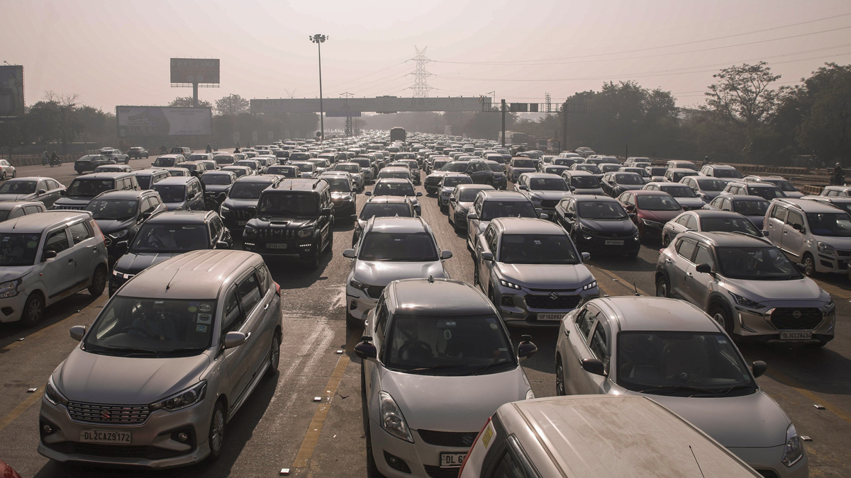 Delhi-Noida traffic